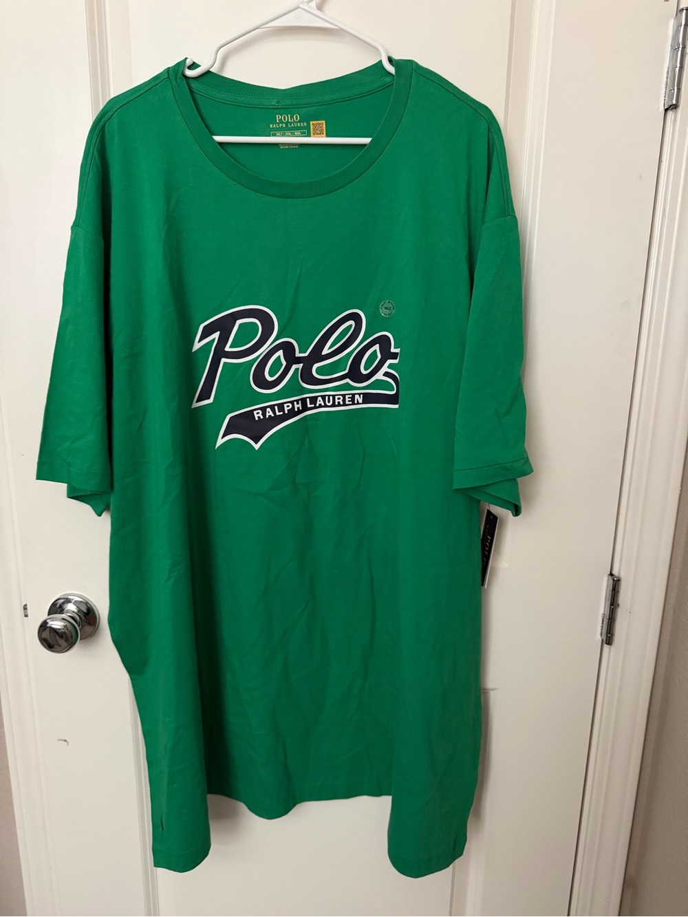 Polo Ralph Lauren 3XB 3XL Tall Big Logo Classic Cotton Tee Tshirt Green New NWT